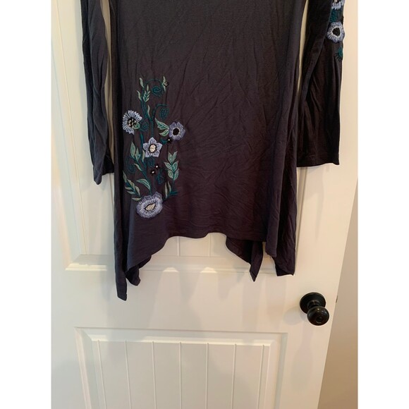 Soft Surroundings Floral Embroidered Dress - Picture 7 of 8